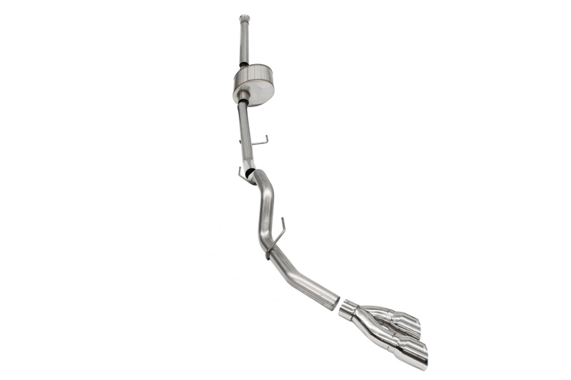 Ford F-150 Performance Exhaust - CORSA Performance - Xtreme Cat-Back Dual Side Exit - Polished - `21-`25